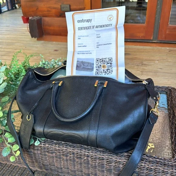 CHANEL CAVIAR BOSTON BAG - Picture 9 of 9